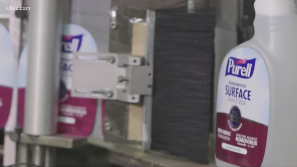 GOJO industries to eliminate shift at Cuyahoga Falls facility