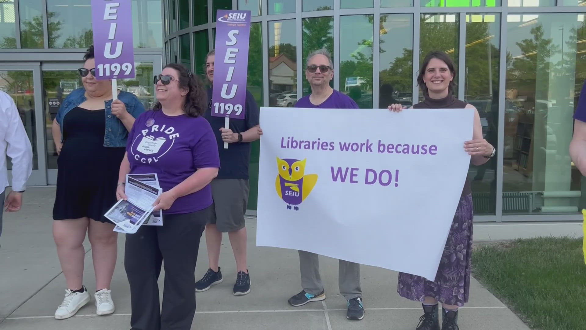 Members of SEIU 1199 'overwhelmingly' authorized a potential strike, claiming they have seen 'no growth in their wages' over the past 15 years.