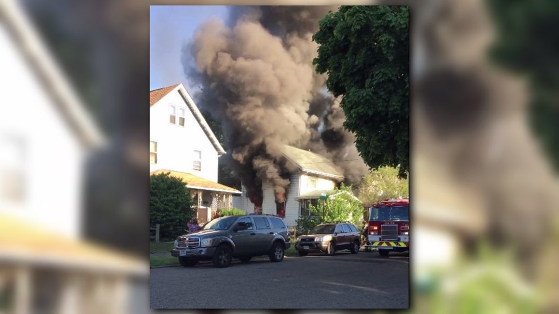 Canton home catches fire with 6 residents sleeping inside; two