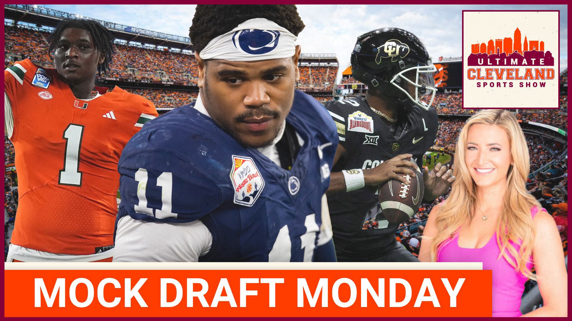 NFL Network Analytics Expert Cynthia Frelund joins the guys to talk about what the Cleveland Browns should do at #2