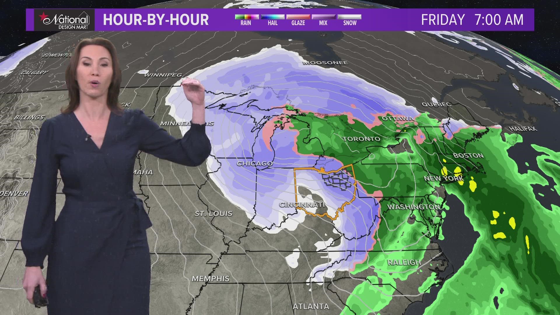 Cleveland weather forecast Major winter storm on the way