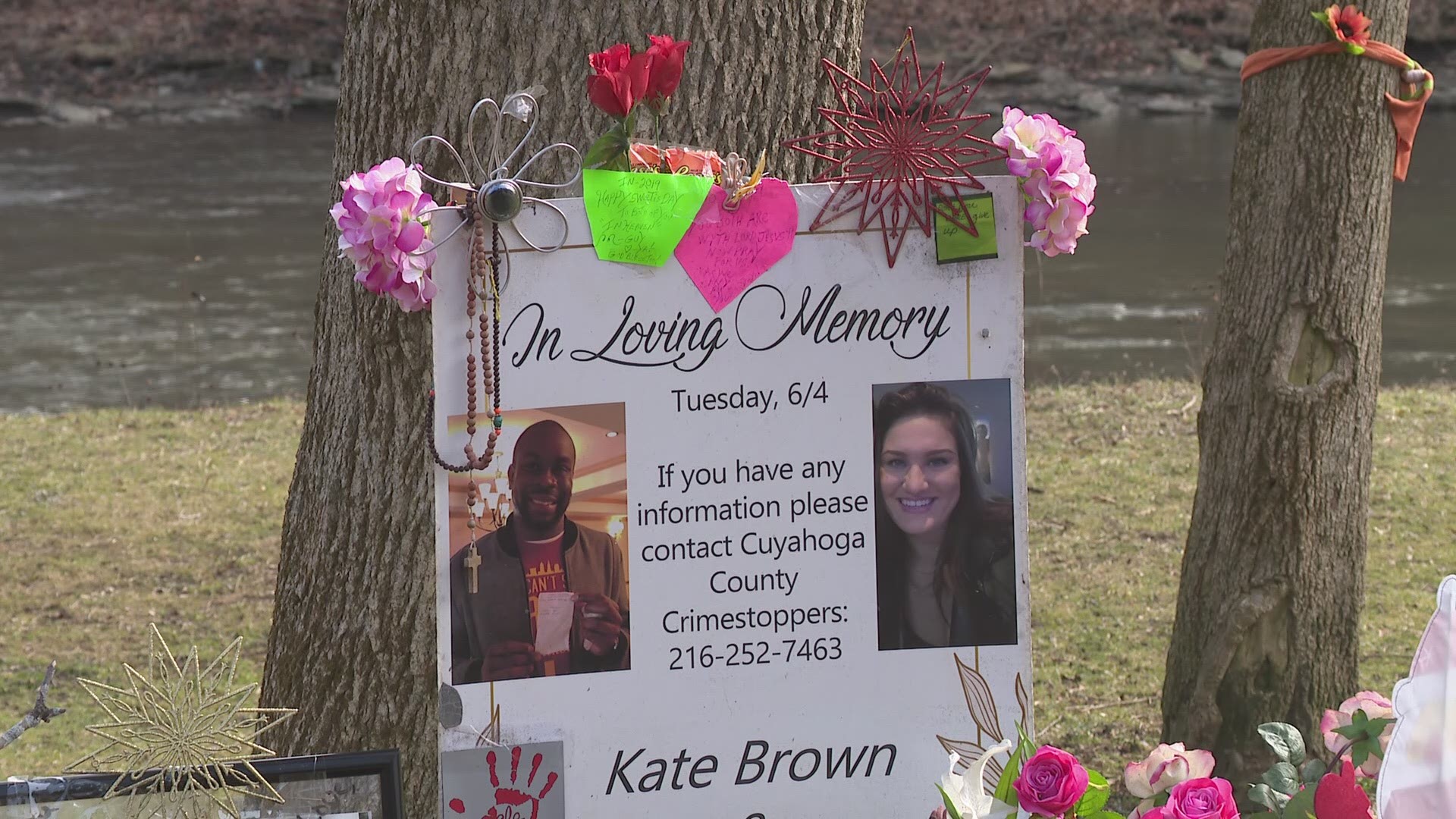 Katherine Brown, 33, and Carnell Sledge, 40, were shot and killed just after 5 p.m. while sitting on a park bench June 4, 2019. The case remains unsolved.