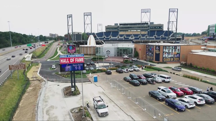 Cashing in on parking cars for Pro Football Hall of Fame festivities in  Canton