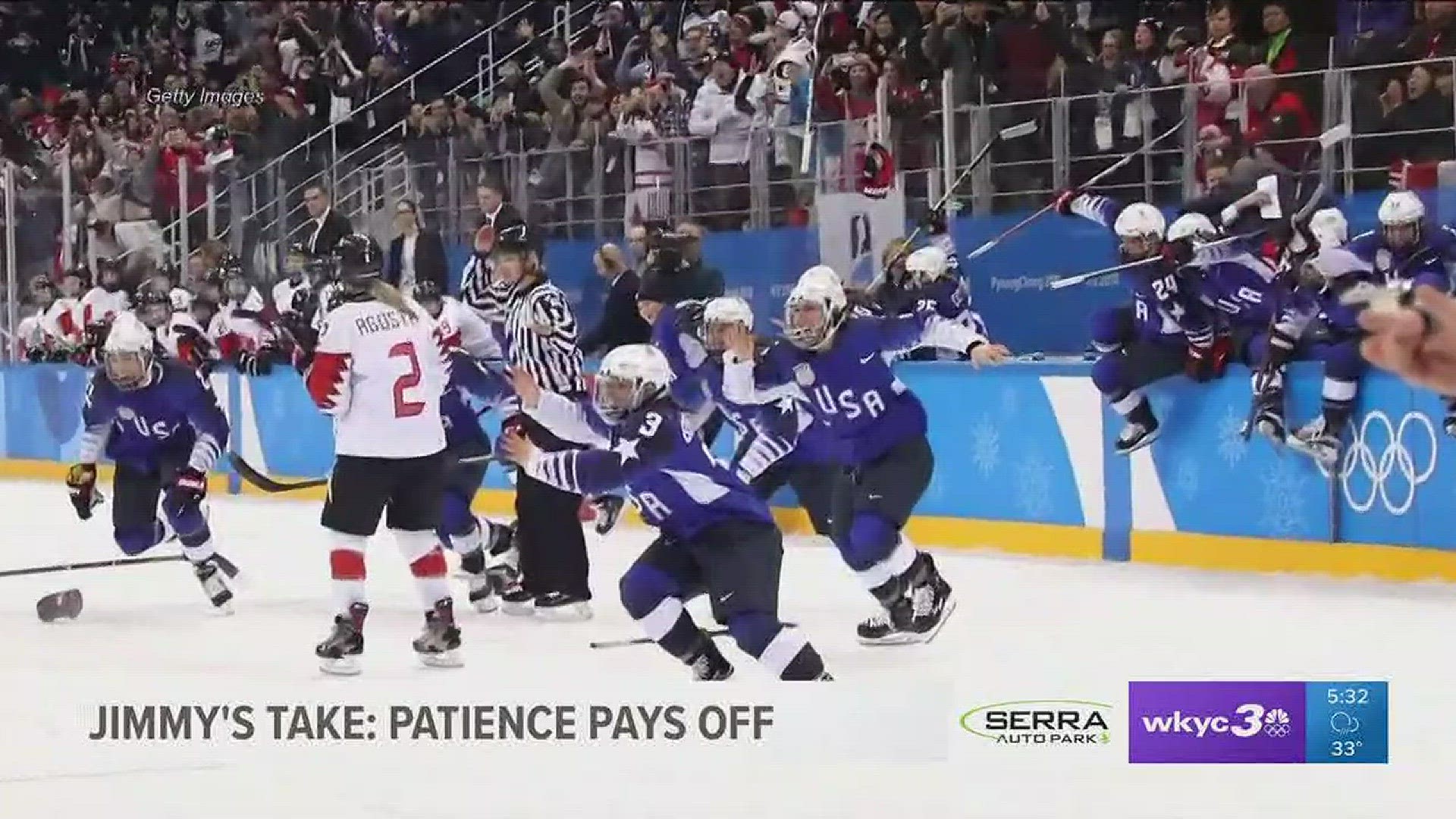 Jimmy's Take: Patience pays off for Team USA women's hockey team