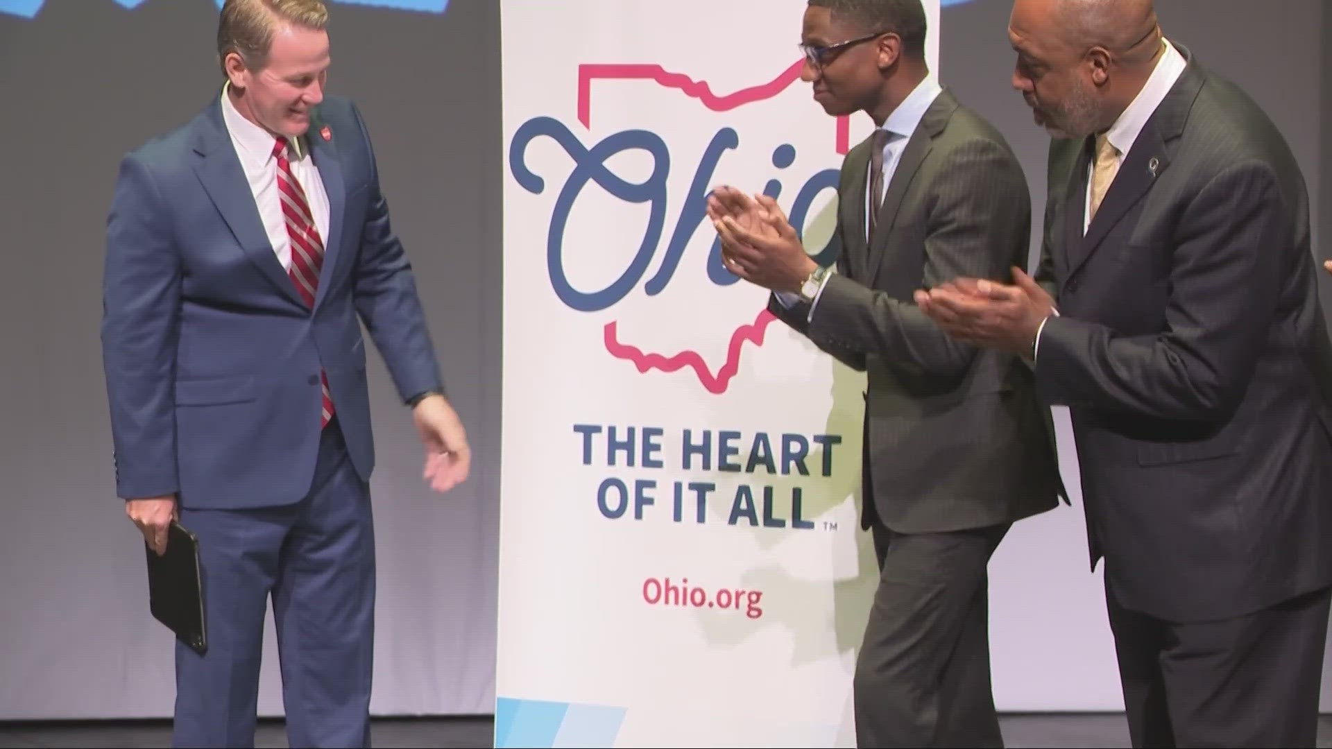 Gov. DeWine announced that the state is returning to 'Ohio, The Heart of it All,' as the state's tourism slogan.