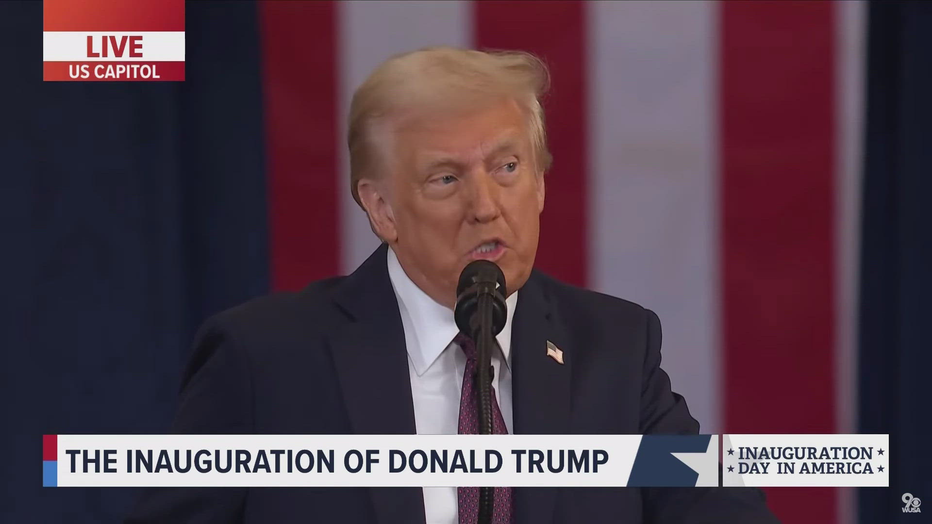 Donald Trump has been sworn in as the 47th president.