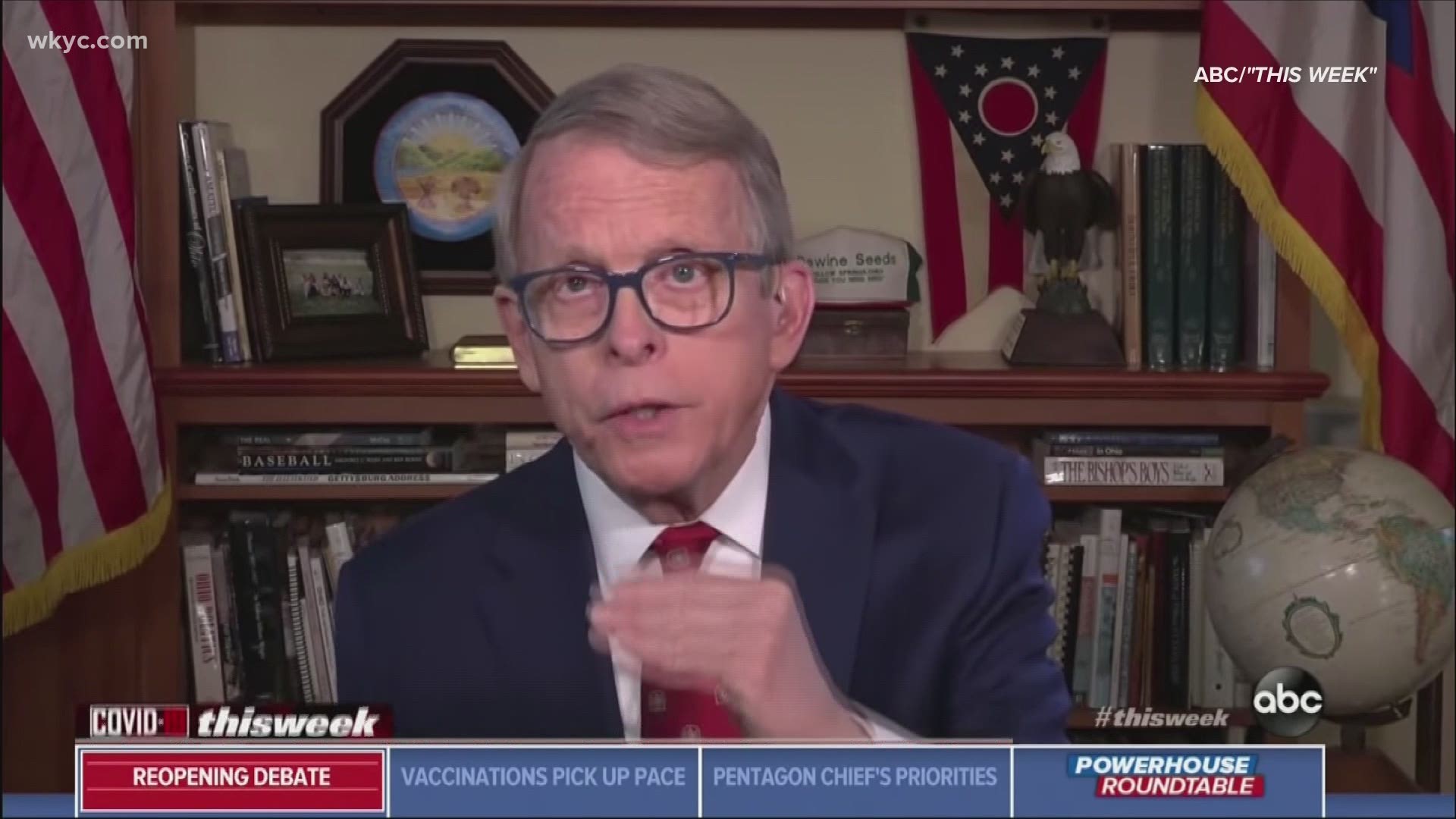 The teacher's union says they don't feel safe. But DeWine feels like their needs have been met.