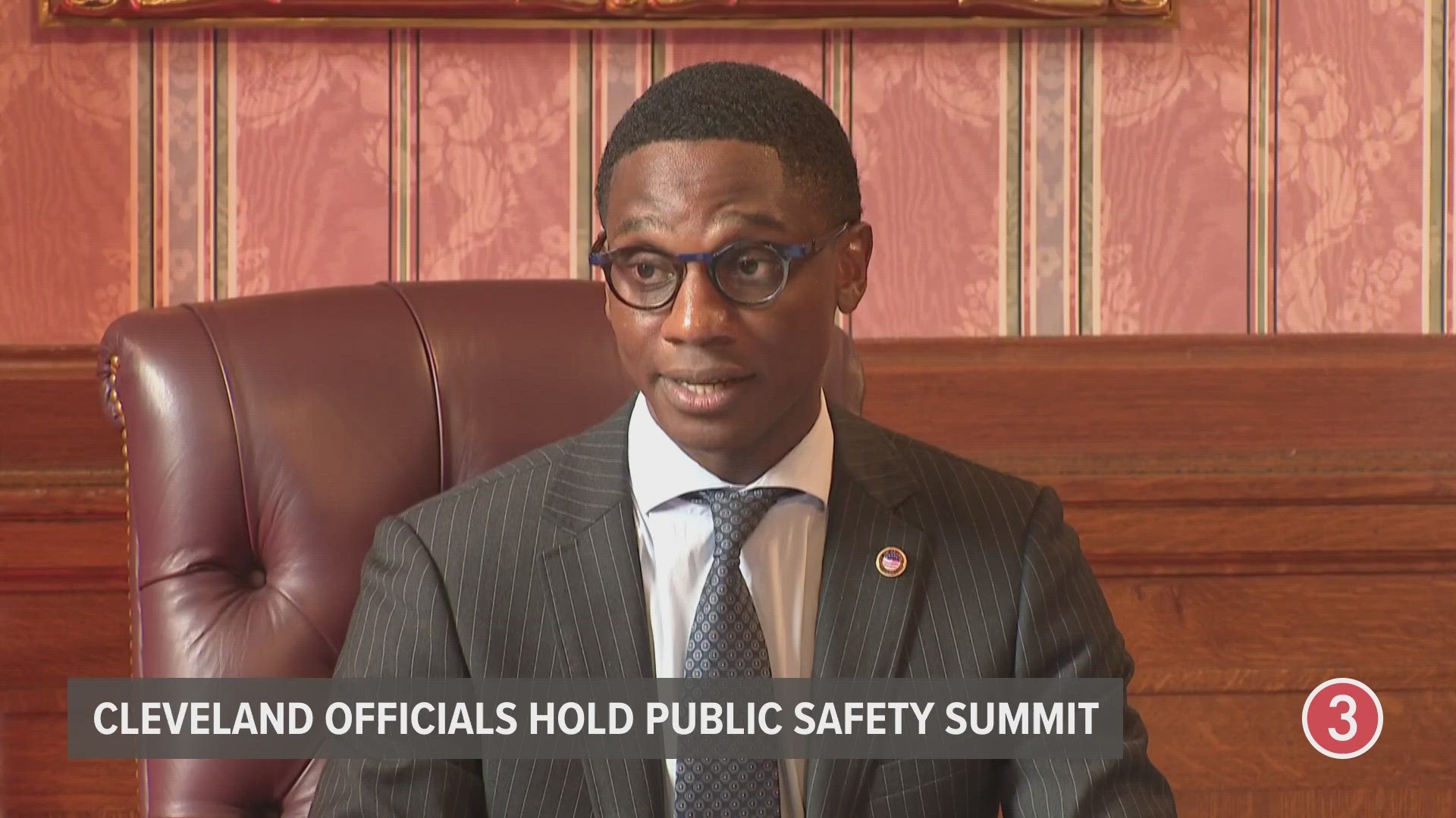 'We are in a war for talent right now across the country when it comes to law enforcement,' Cleveland Mayor Justin Bibb said during the safety summit.