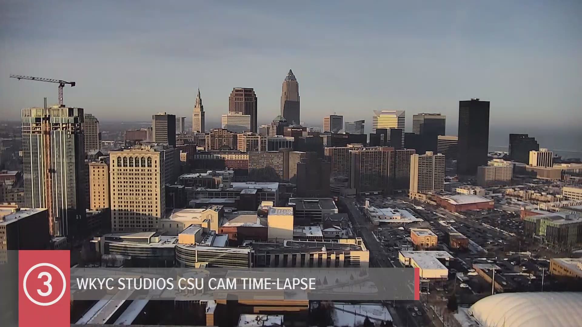 Here's your Wednesday weather time-lapse from the WKYC Studios CSU Cam. Enjoy! #3weather