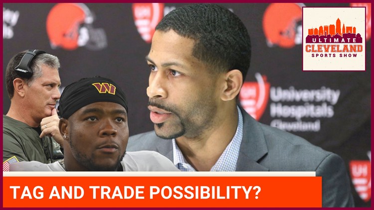 Is there a scenario where the Cleveland Browns can trade for Daron Payne if he's franchise tagged?