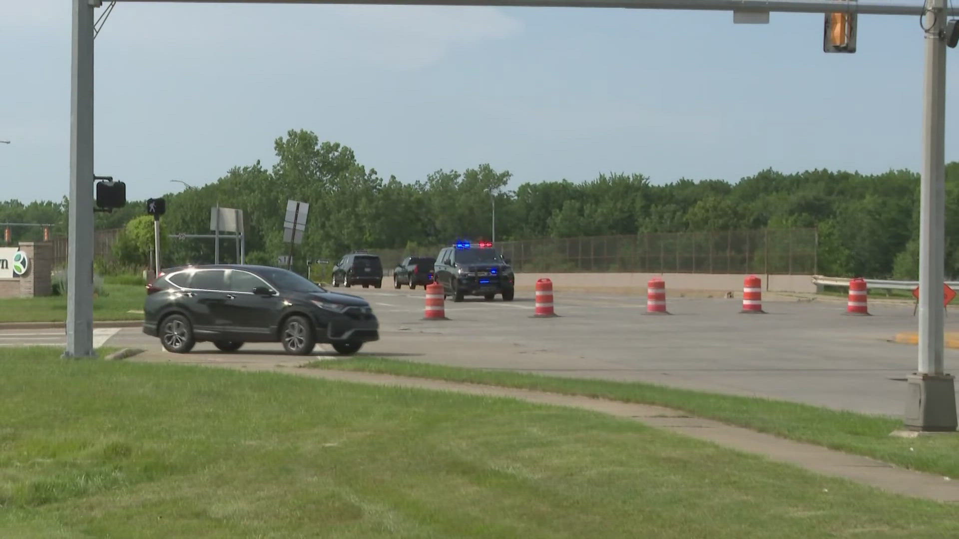 Details are developing. The Ohio Department of Transportation reports that 'all lanes are closed on ramp from I-480 W to Tiedeman Rd.'