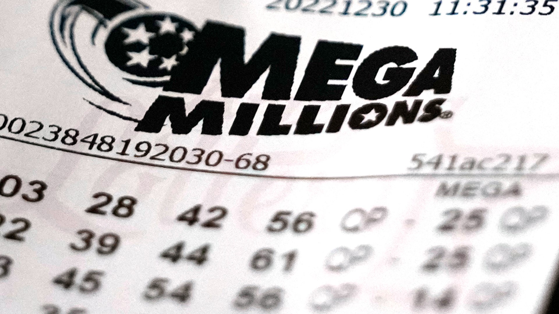 Winning Mega Millions numbers 20 million jackpot September 13