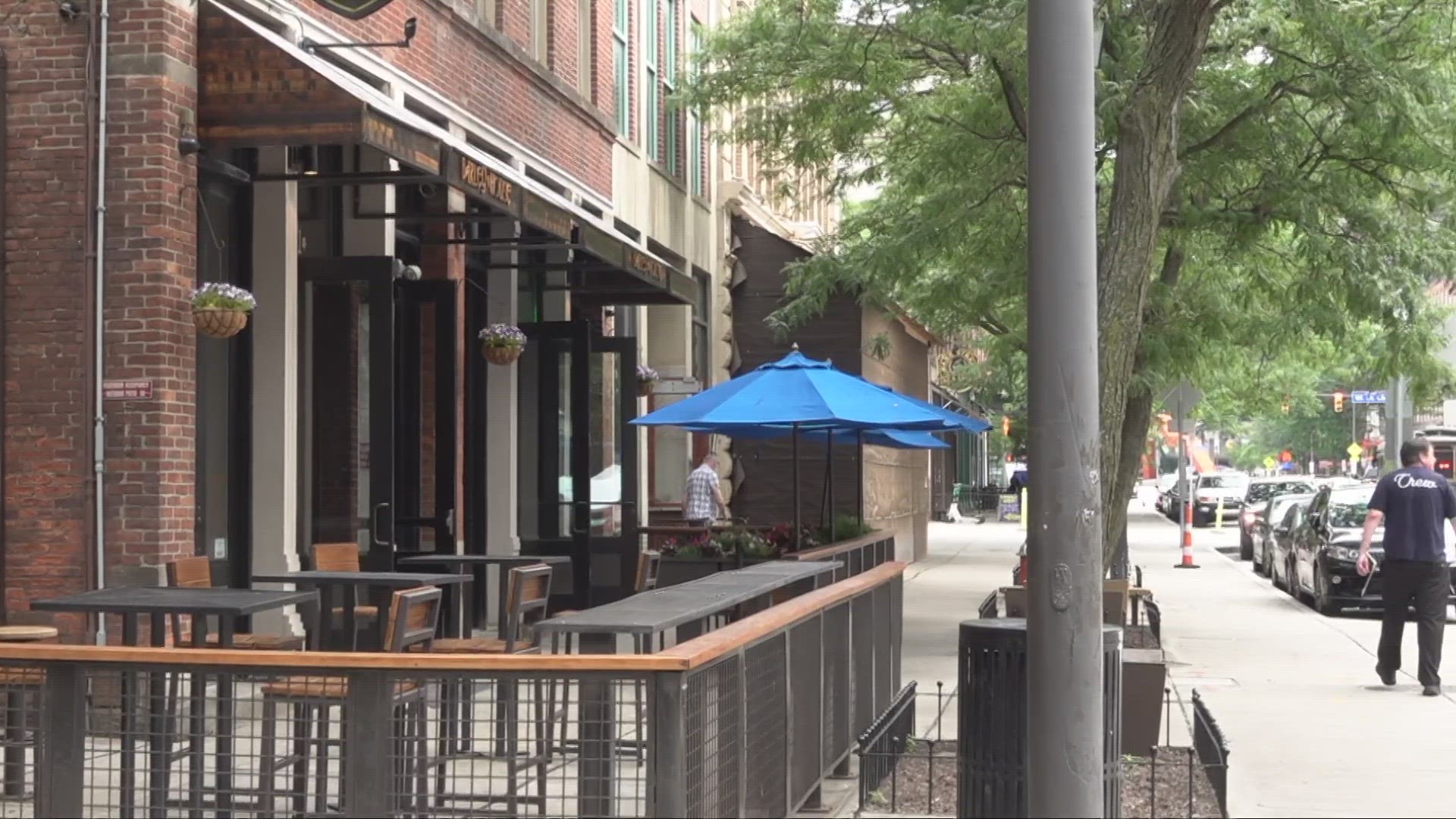 West 6th Street is back open for business this weekend, but concerns remain.