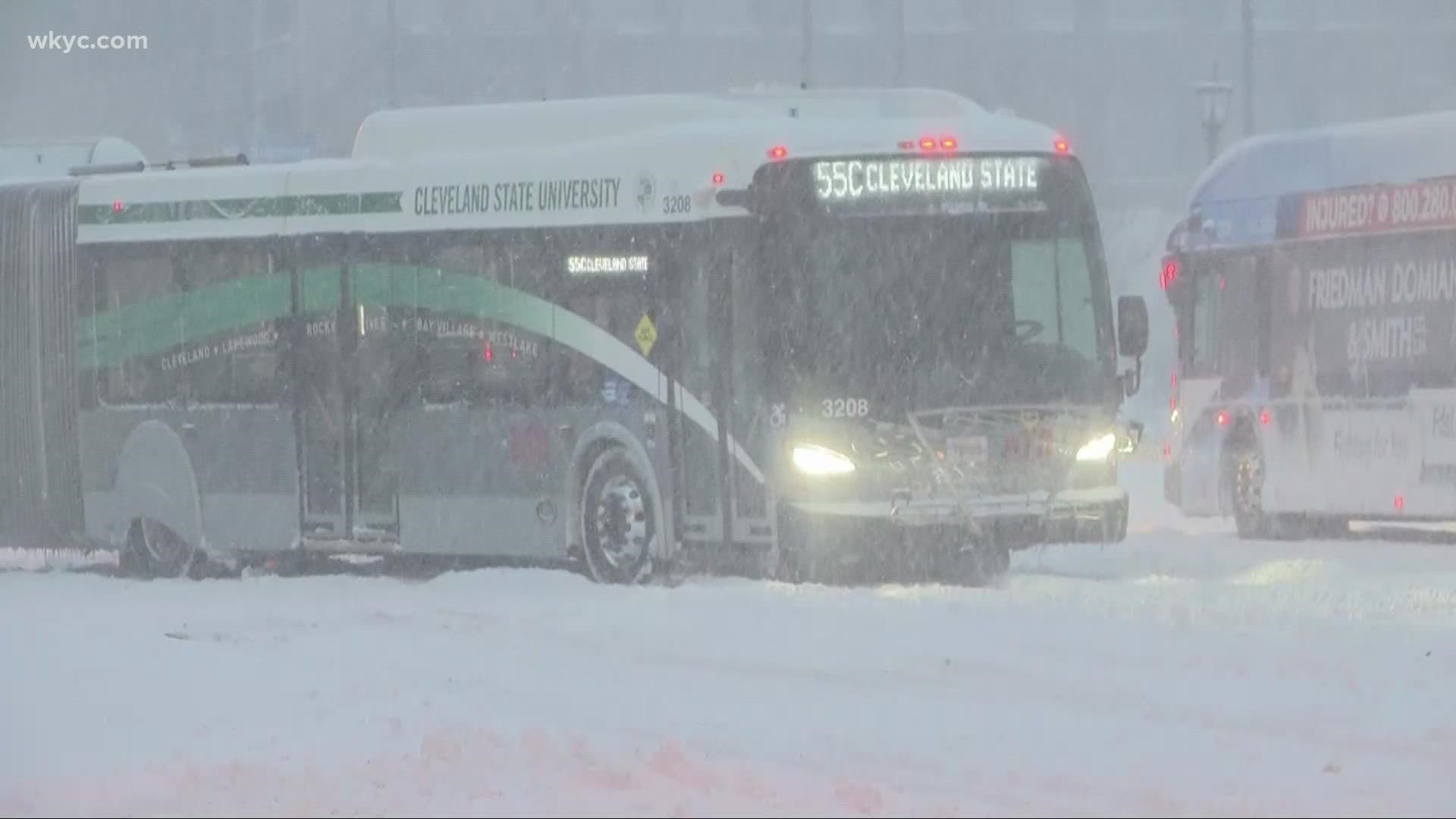 Officials with the Regional Transit Authority (RTA) of Cleveland have announced restored routes after shutting down Monday.