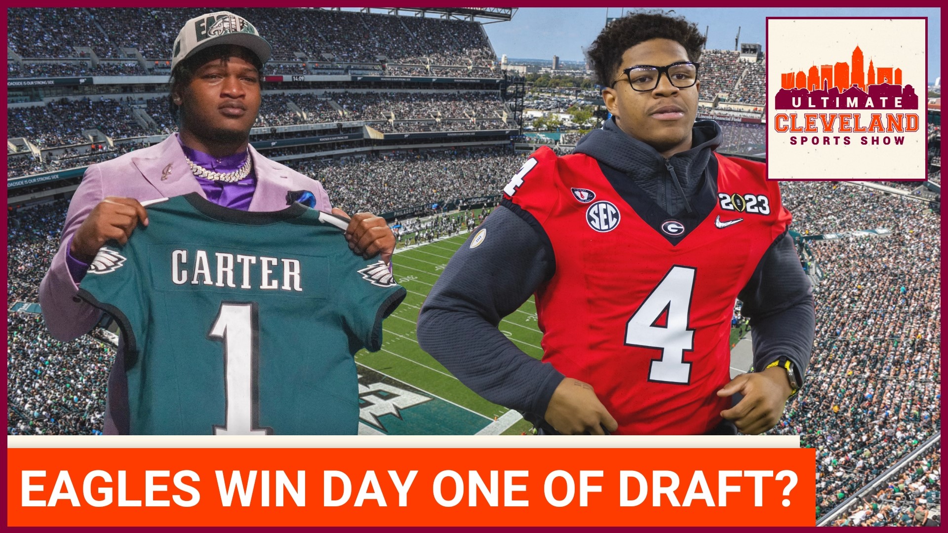 Were the Philadelphia Eagles the biggest winners on Day 1 of the NFL Draft?