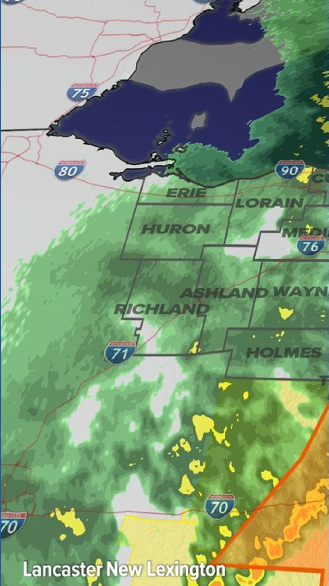 Severe Thunderstorm Warning for several Northeast Ohio counties | wkyc.com
