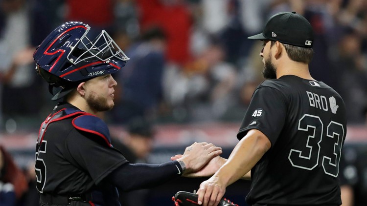 Brad Hand, Francisco Lindor lead Cleveland Indians past Kansas City Royals  