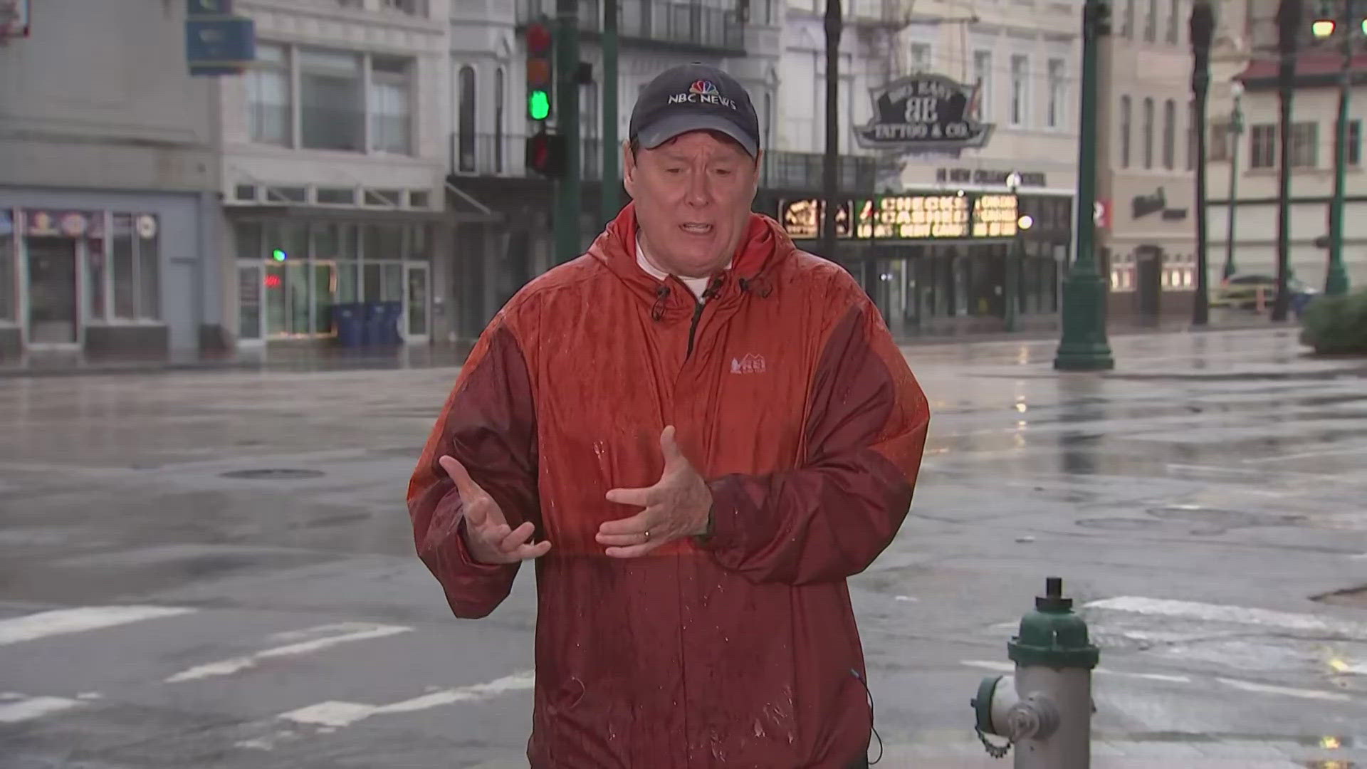 NBC's Jay Gray reports from New Orleans, where a state of emergency has been declared as Hurricane Francine makes landfall in Louisiana.