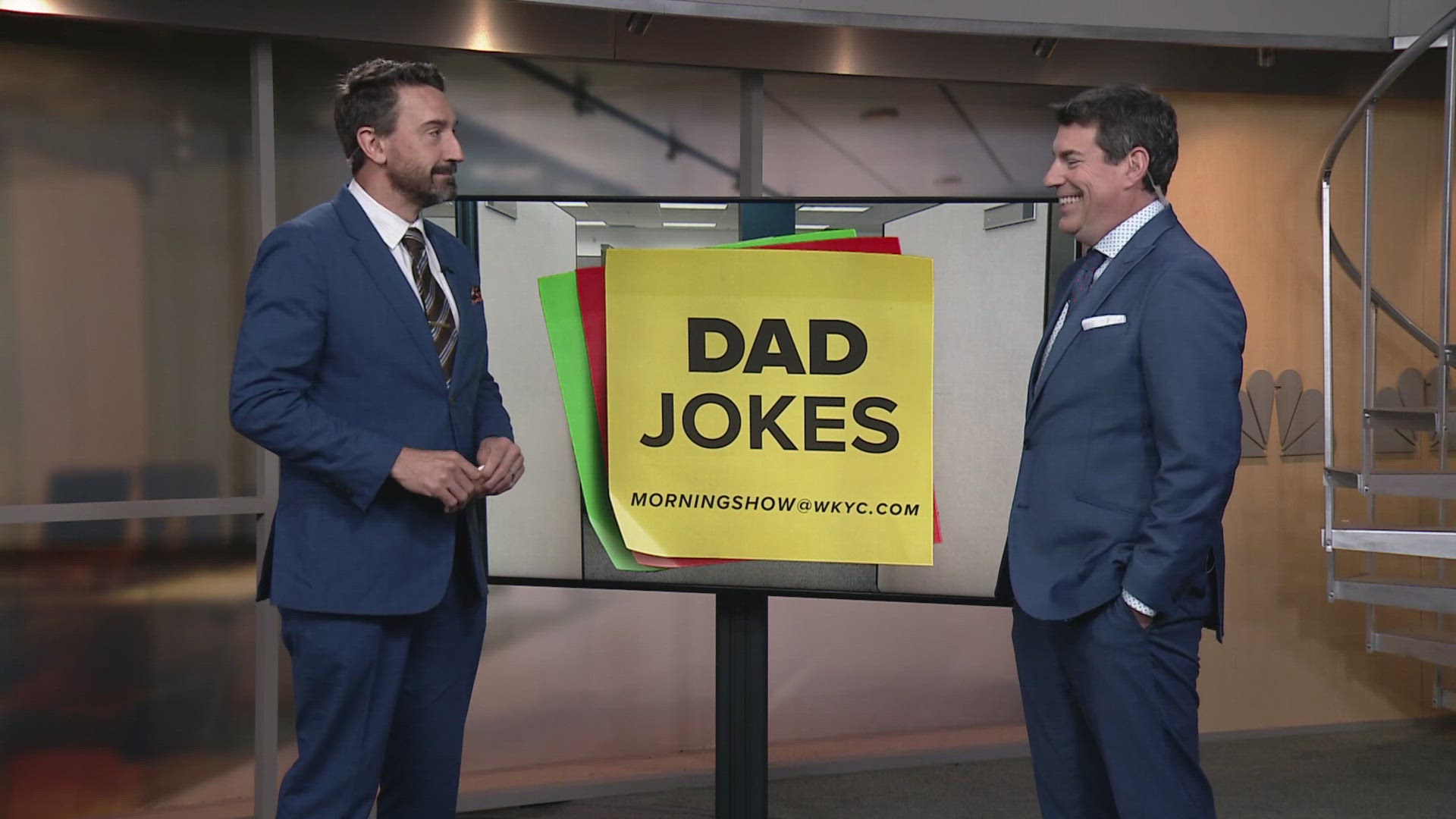 Need a quick laugh? We’ve got you covered! Check out these dad jokes with 3News’ Matt Wintz and Dave Chudowsky at WKYC Studios in Cleveland.