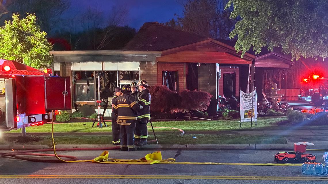 Fire engulfs Falls Family Restaurant in Olmsted Falls, leaving behind significant damage