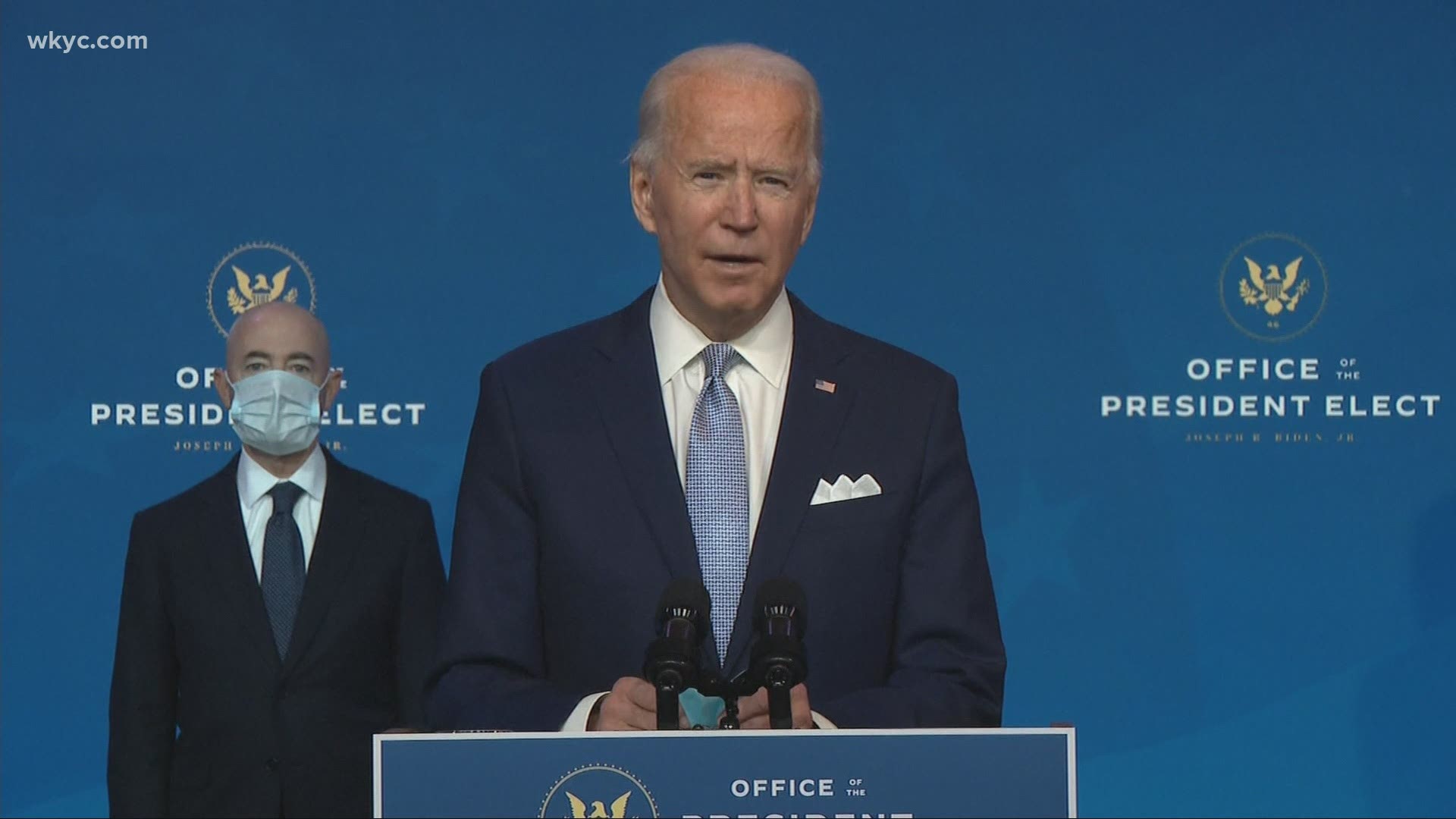 America is back.  Those were the words from Joe Biden as he formally introduced their national security team and Cabinet members.