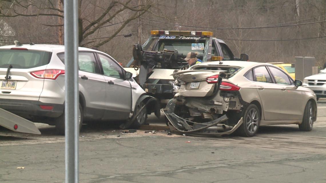 Brecksville police: Man arrested after crashing stolen car into another ...