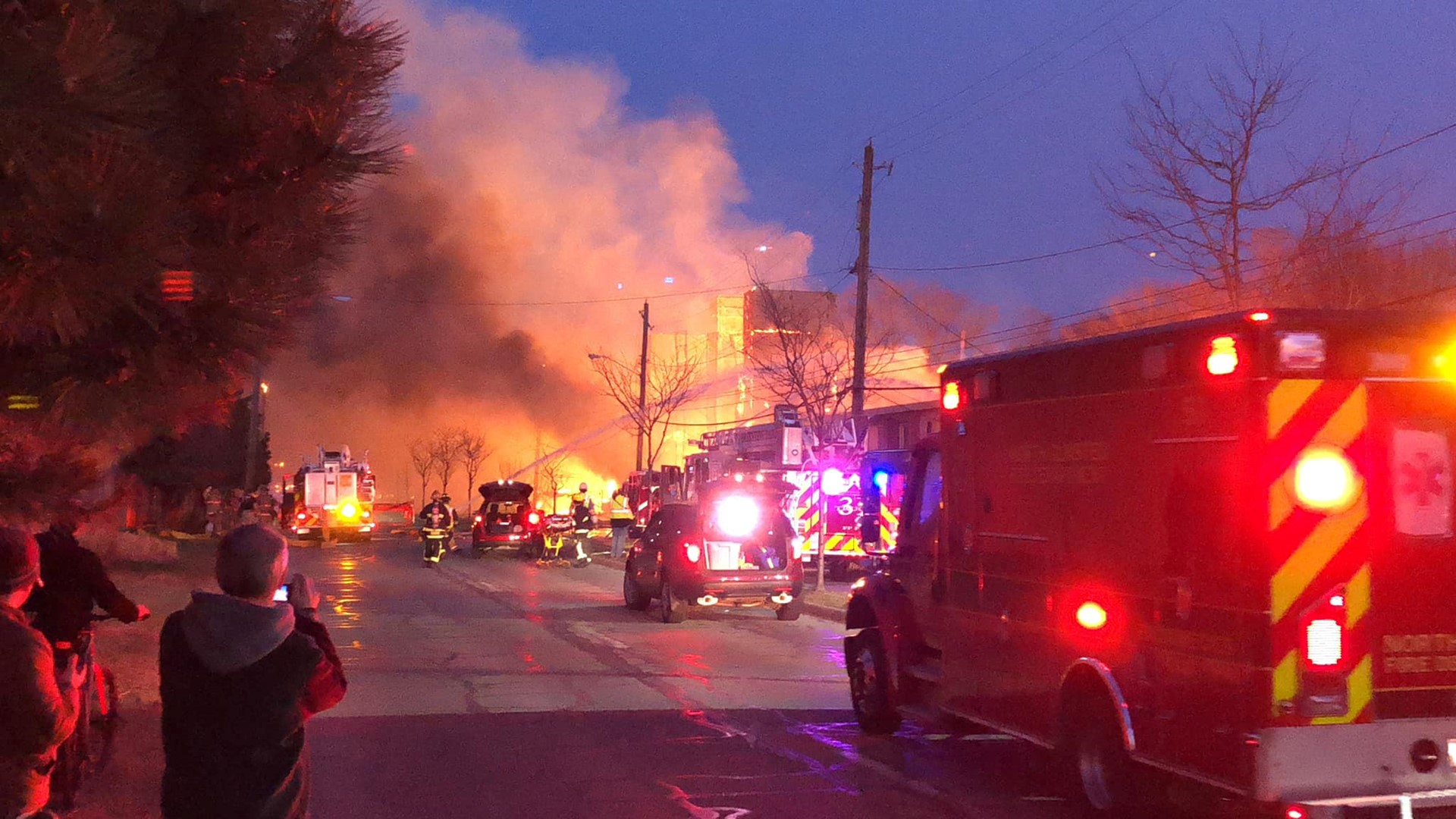 Video Fire at Rocky River condominiums contained