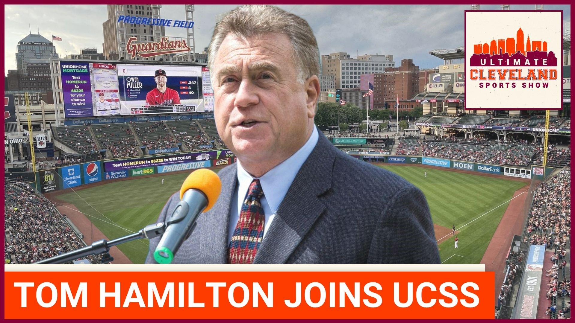 Tom Hamilton joins UCSS to talk Cleveland Guardians opening day, Stephen Vogt and sports gambling.