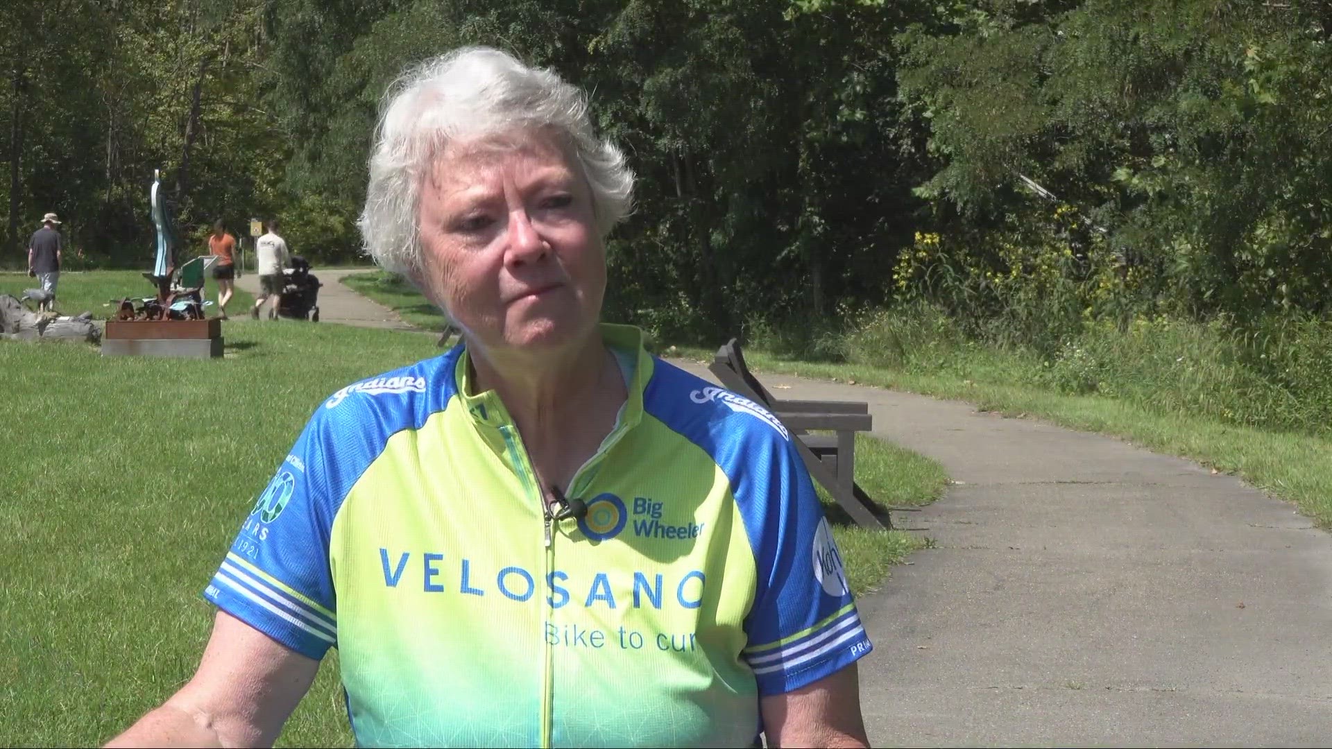 Sandy Selby will be participating in her 6th VeloSano.