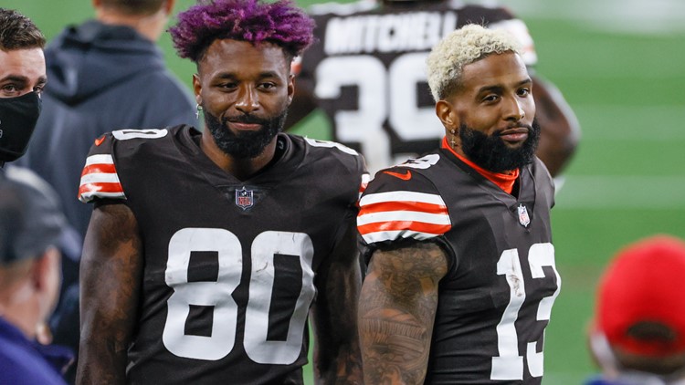 Odell Beckham Jr. & Jarvis Landry Signed Browns Jersey (JSA COA) – Yawzey  Club