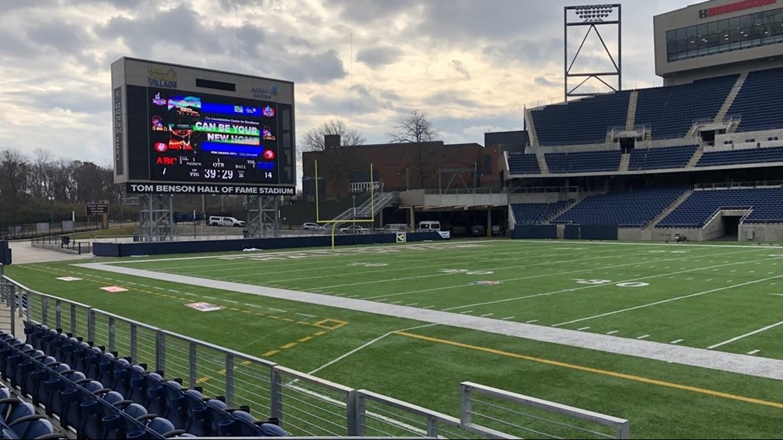 Tom Benson HOF Stadium ready to open Thursday