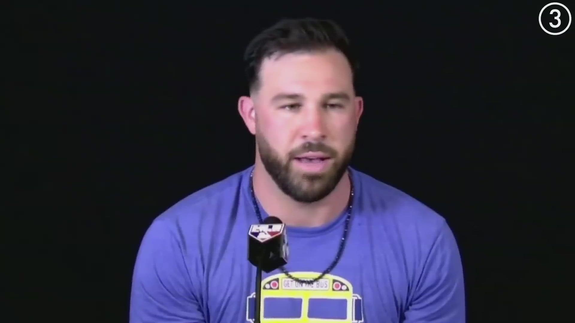 Jason Kipnis is back in Cleveland.  But this time, he's playing as a member of the Chicago Cubs.  Hear what he had to say about returning to Cleveland.