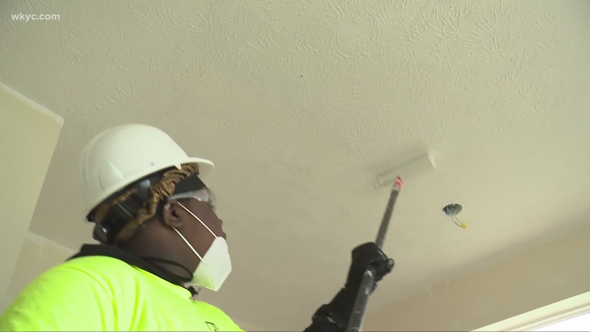 Local teens helping to fix up homes and learning some key skills in the process. Romney Smith tells us about it.