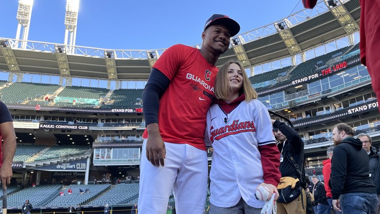 Oscar Gonzalez reflects on his first home game in Progressive Field 