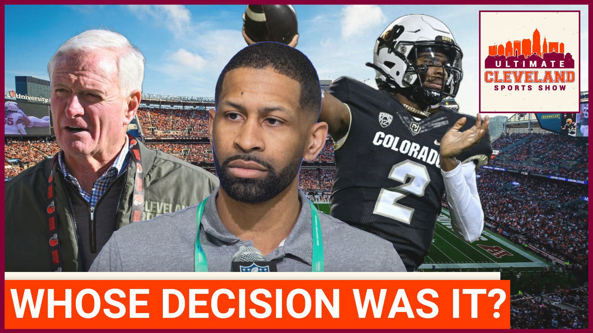 UCSS asks who's decision was it to draft Sheduer Sanders.