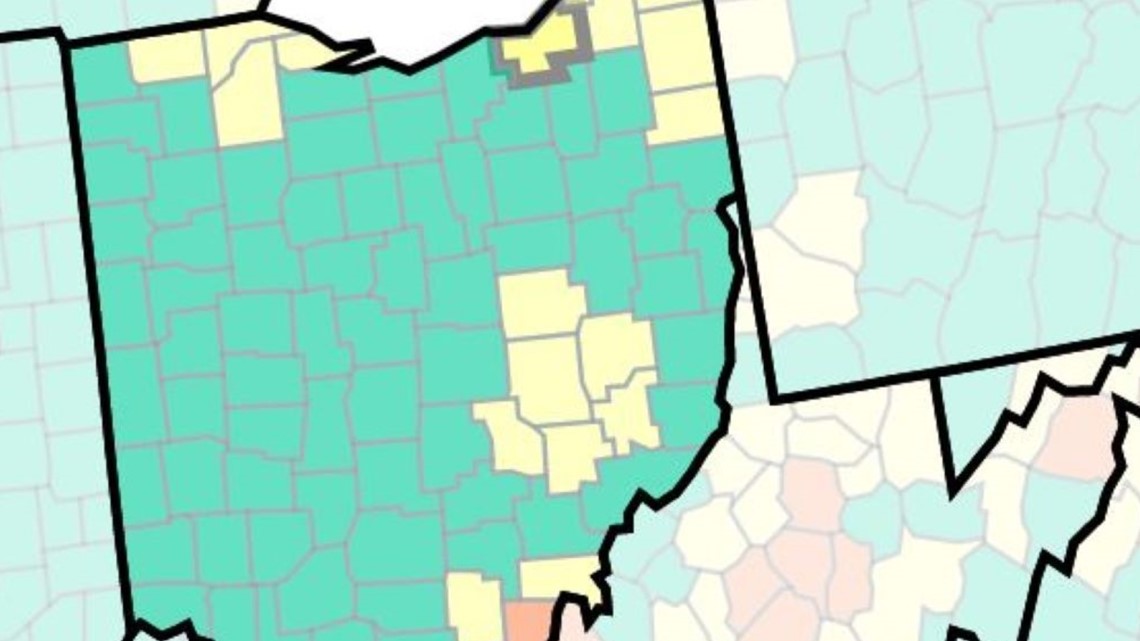 Cuyahoga County drops to CDC’s ‘medium’ community level for COVID-19; Lorain County now at ‘low’