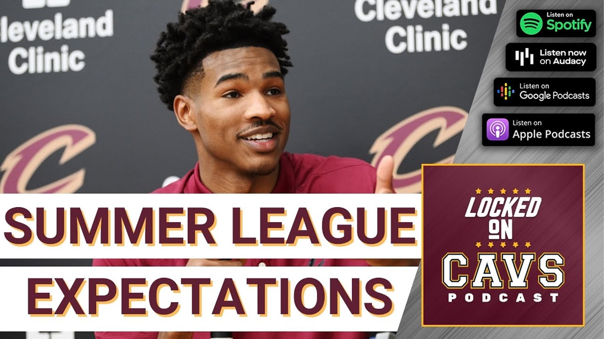 Hosts Chris Manning and Evan Dammarell discuss the Cavs' summer league roster with a focus on first-round pick Ochai Agbaji, Isaiah Mobley and RJ Nembhard.