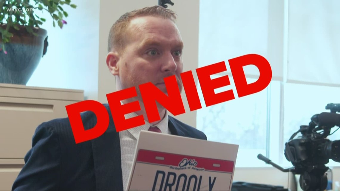 The Ohio BMV department in charge of approving vanity plates