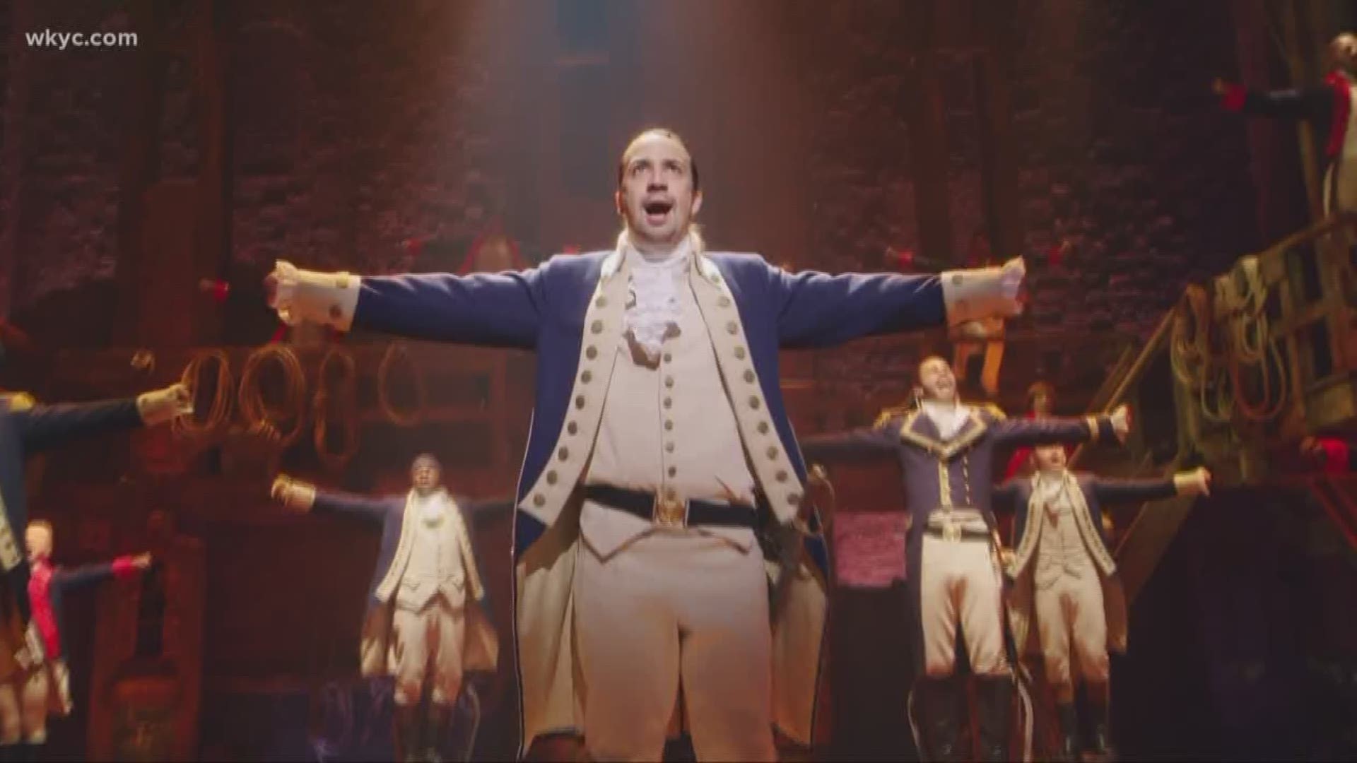 July 17, 2018: It's here! 'Hamilton' is at Playhouse Square in Cleveland for 48 performances.