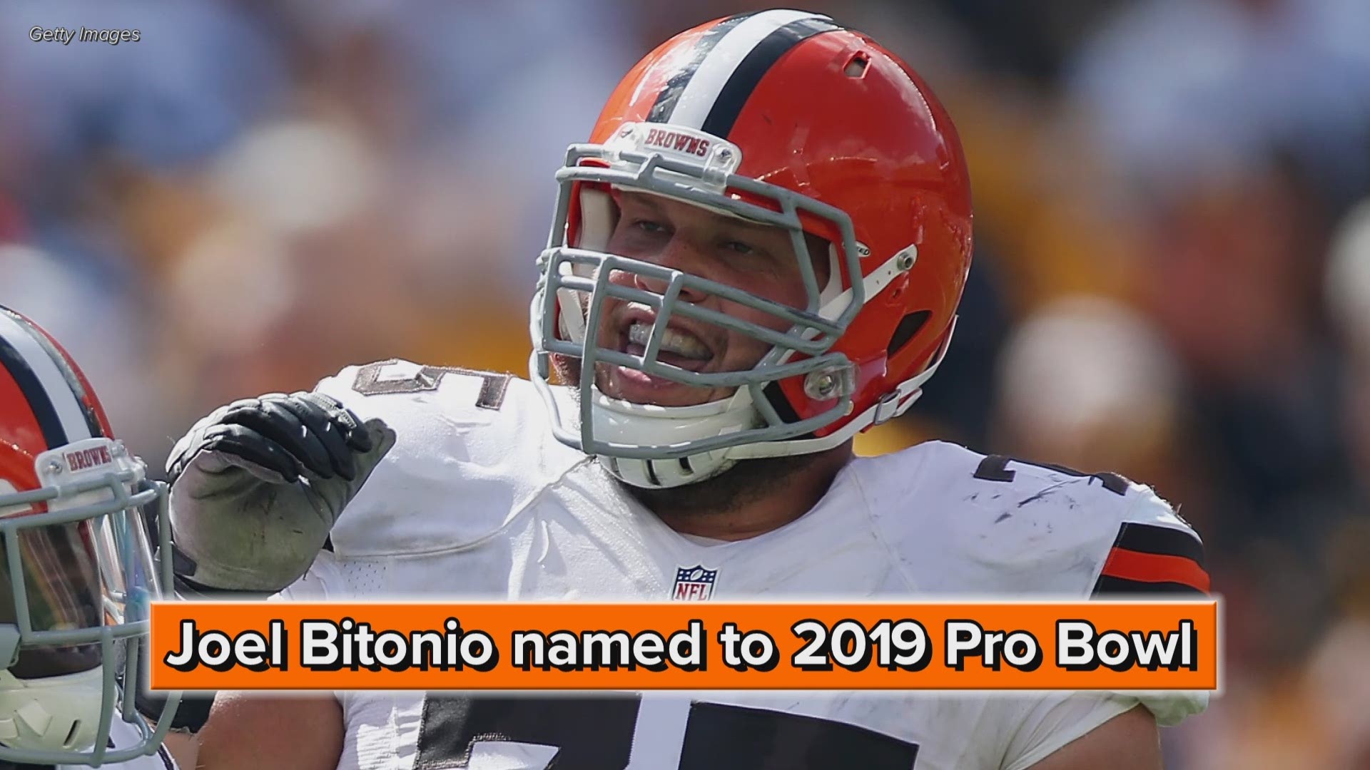 Cleveland Browns offensive lineman Bitonio will replace Pittsburgh Steelers guard David DeCastro in what will be the first Pro Bowl appearance of his NFL career.