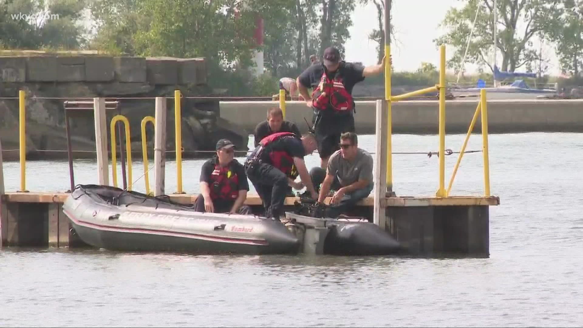 The Lake County marine patrol will continue to search, but the sheriff says its dive team has covered the area as best as possible and will not be out again.