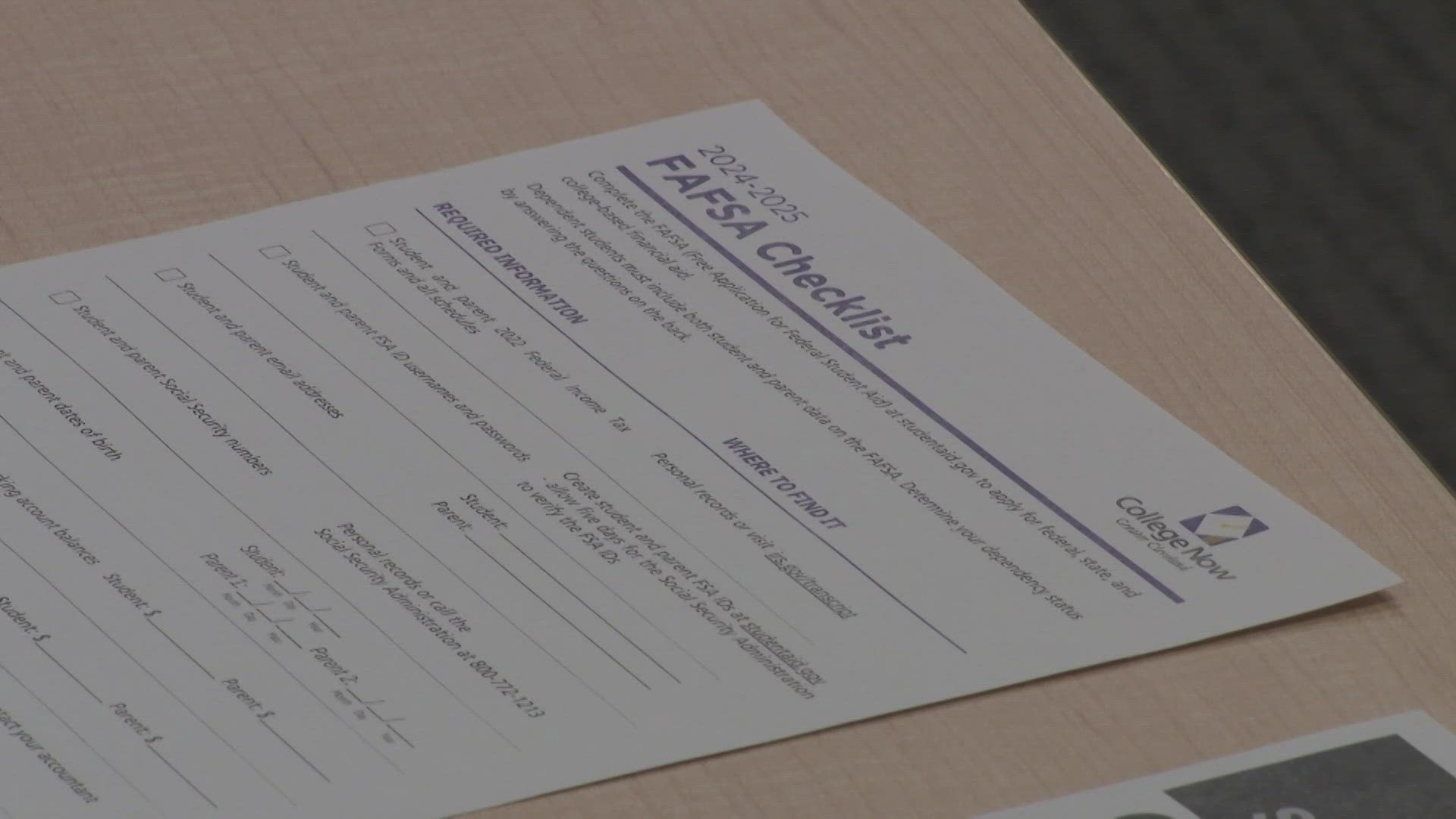 3News reached out to a dozen local colleges and universities. Of those that responded, more than half have pushed back their deposit deadlines due to FAFSA delays.