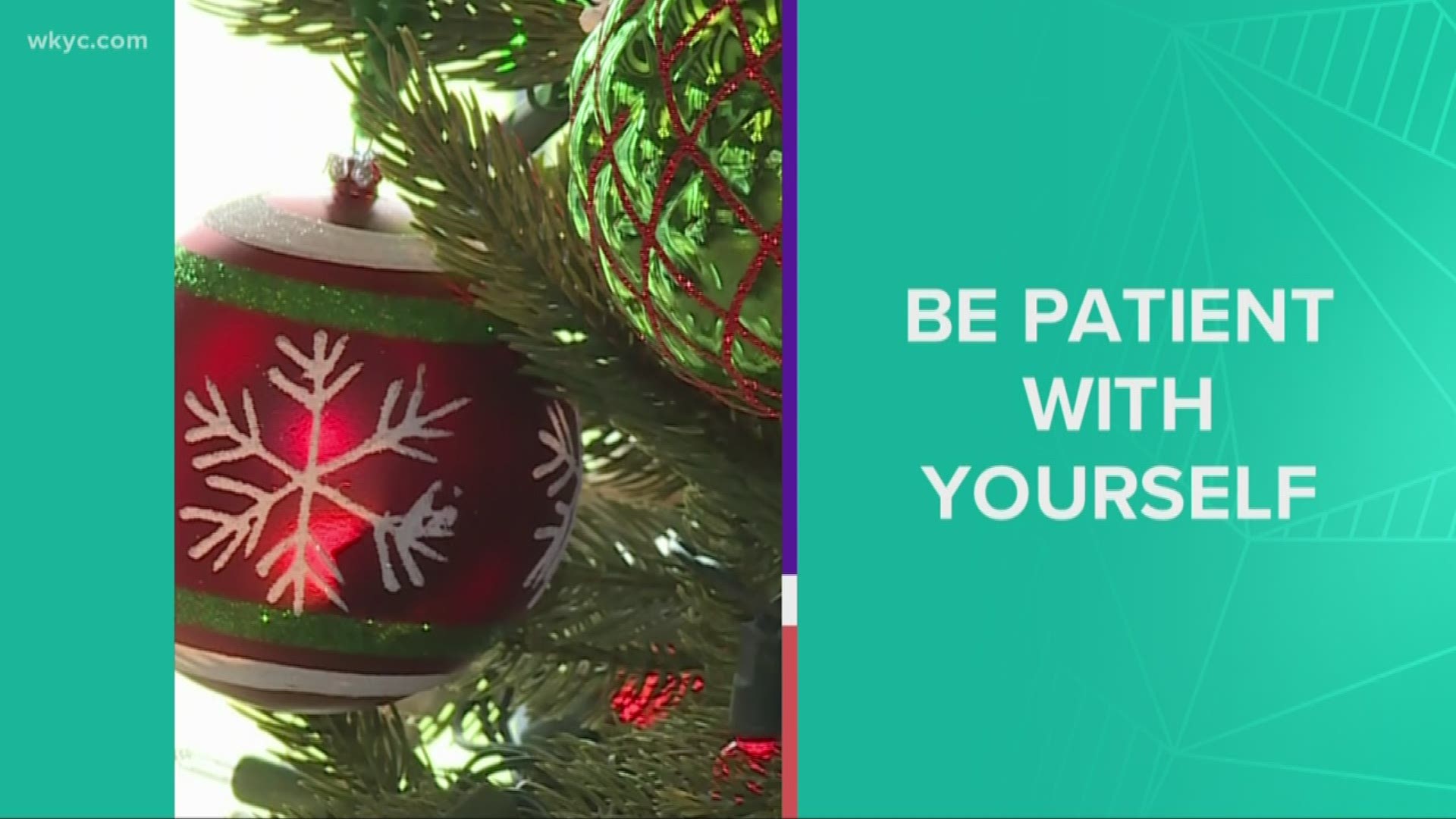 A grief support center is offering tips on how to navigate the holiday season while grieving.