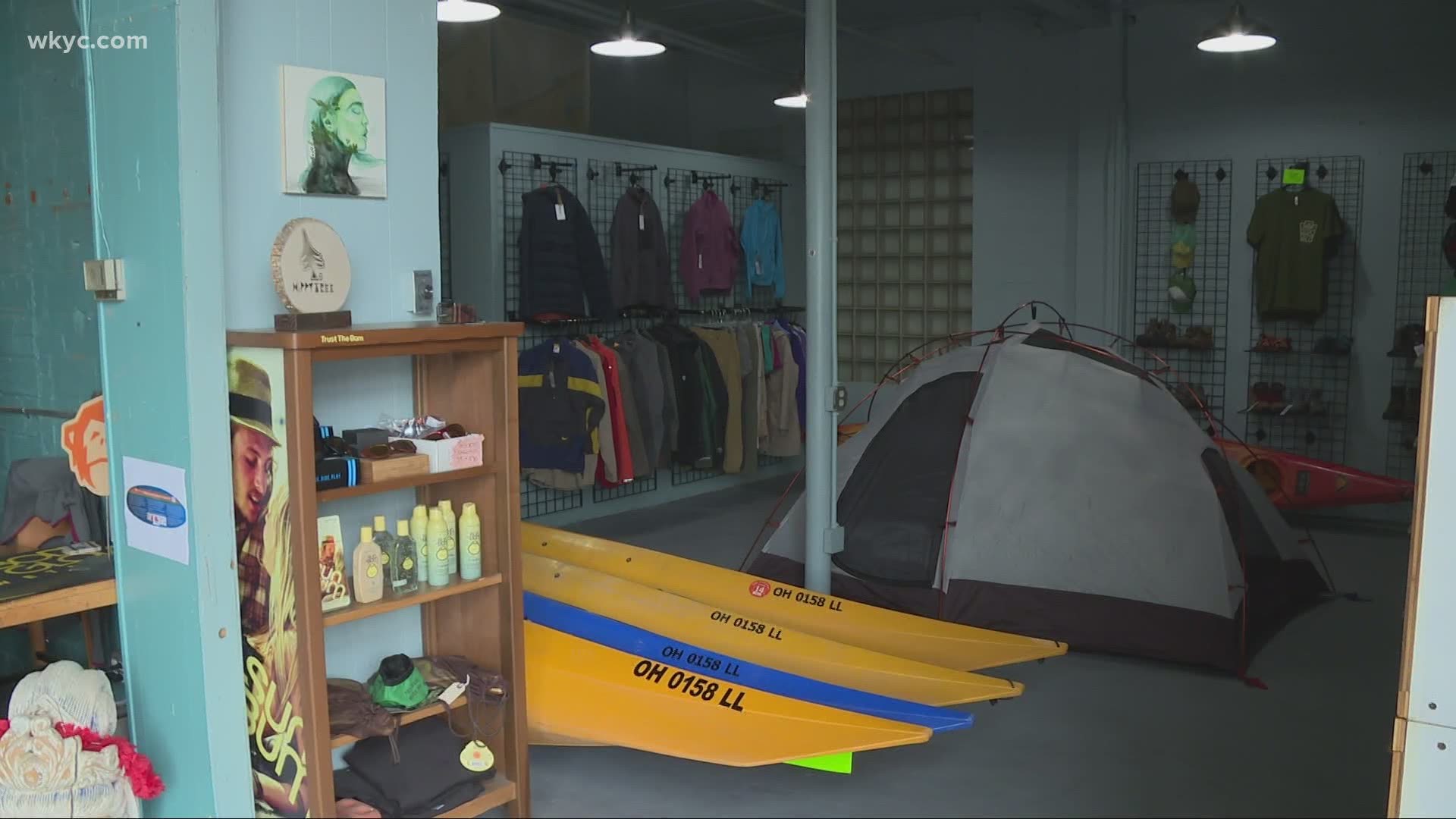 The new exchange store in Rocky River wants to make outdoor material more affordable. Amani Abraham reports.