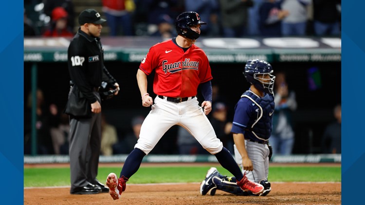 Cleveland Guardians rally for 2-1 win, deny Tampa Bay Rays playoff clinch