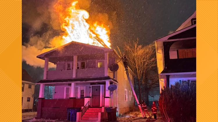 Dog rescued from house fire on Bryn Mawr Road in East Cleveland | wkyc.com