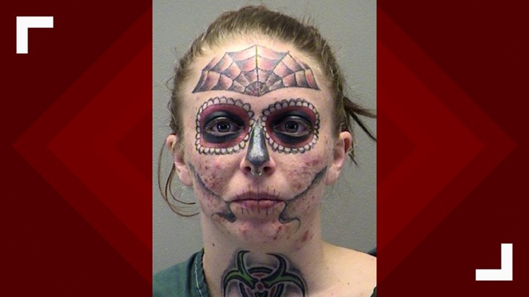 Ohio woman with memorable face tattoo arrested for third time in six months   Fox 8 Cleveland WJW