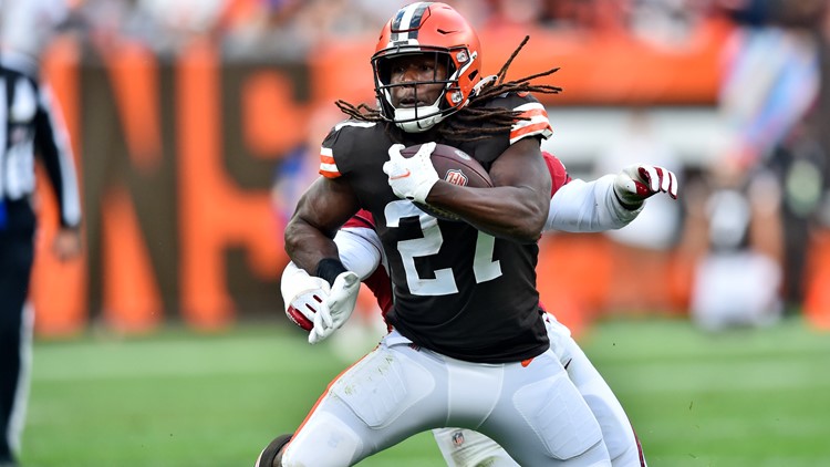 Is Kareem Hunt playing tonight vs. the Steelers? Latest injury news on  Browns RB