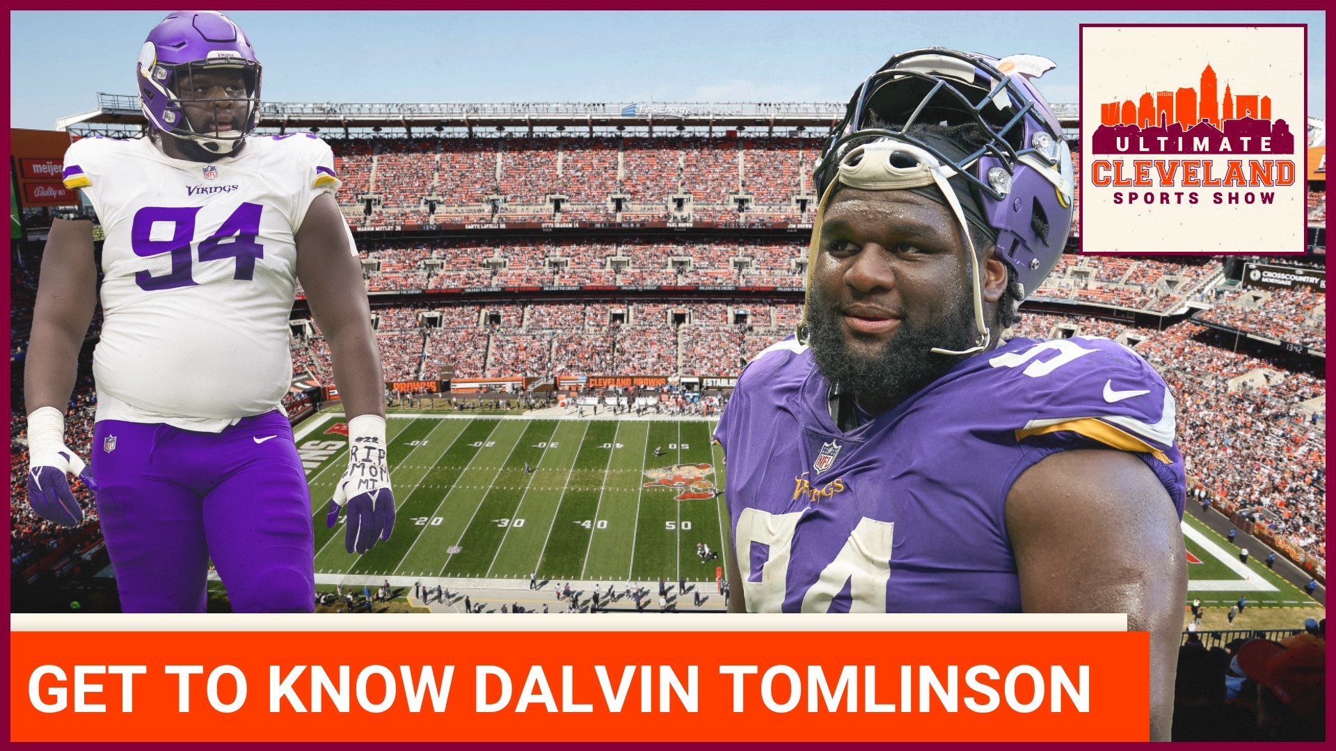 Watch the UCSS crew give fun facts about the newest Cleveland Browns player, Dalvin Tomlinson