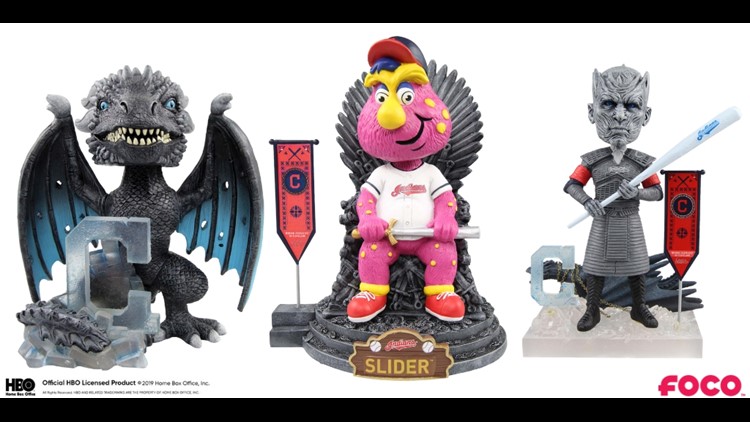 Cleveland Guardians' Slider featured in Opening Day bobblehead series 